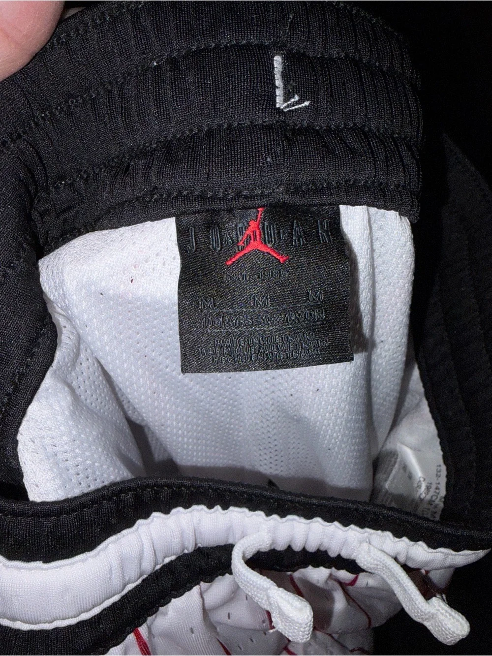 2 pair Jordan kids basketball shorts
